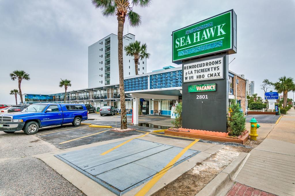 Sea Hawk Oceanfront Motel Myrtle Beach Bagian luar foto