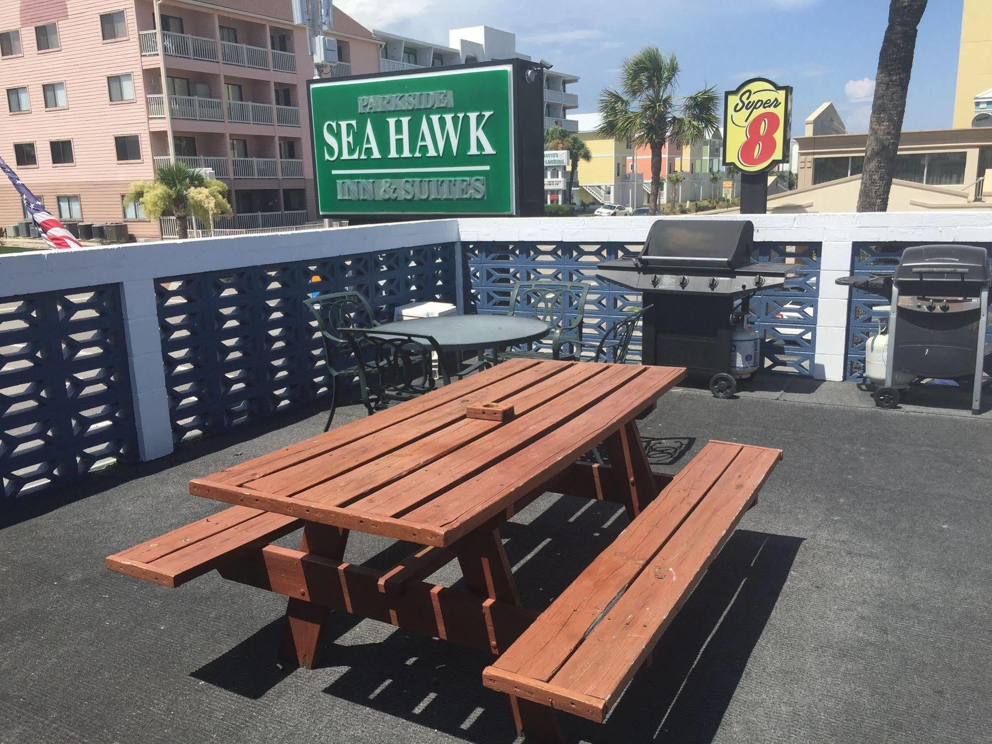 Sea Hawk Oceanfront Motel Myrtle Beach Bagian luar foto