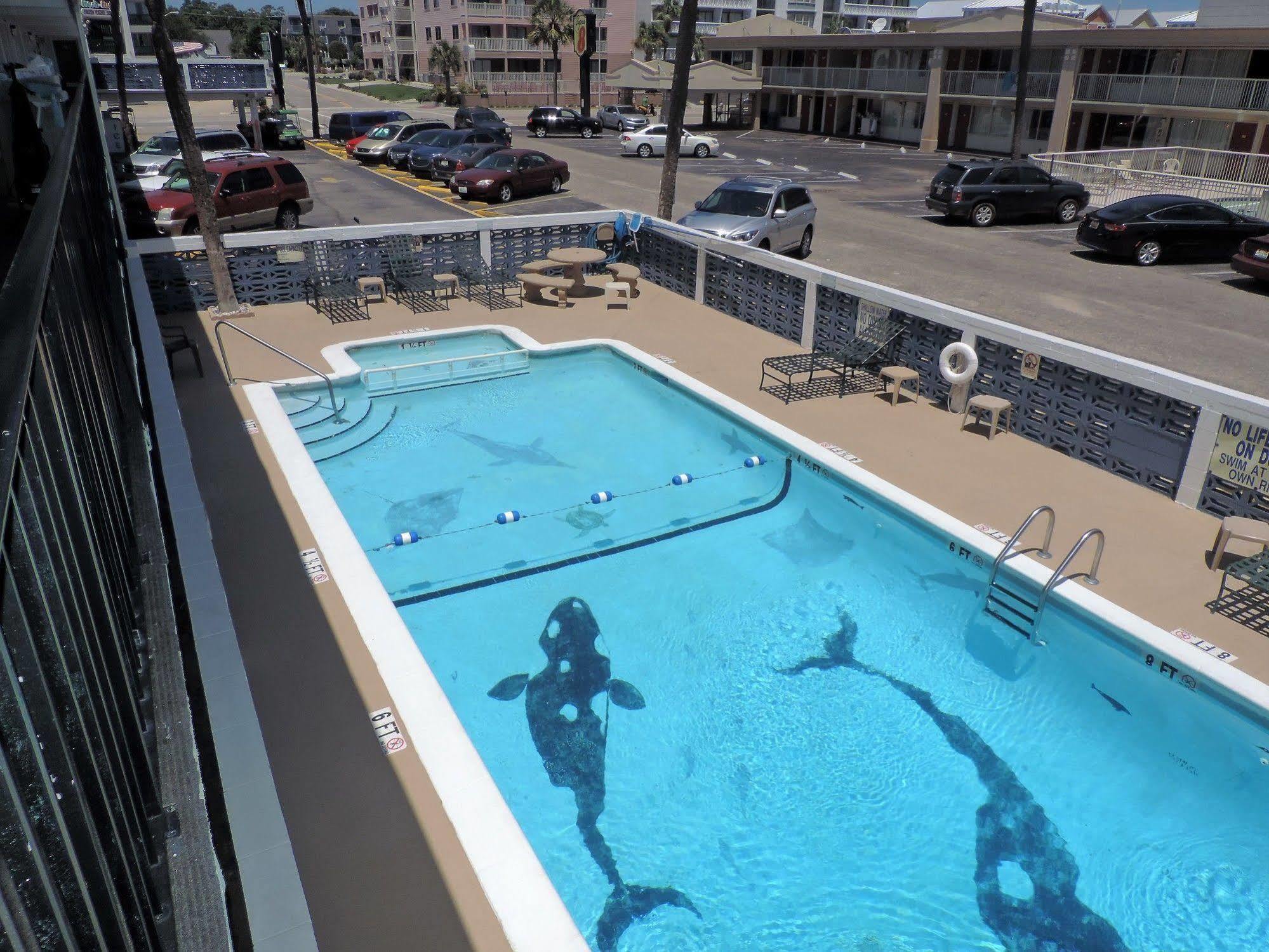 Sea Hawk Oceanfront Motel Myrtle Beach Bagian luar foto