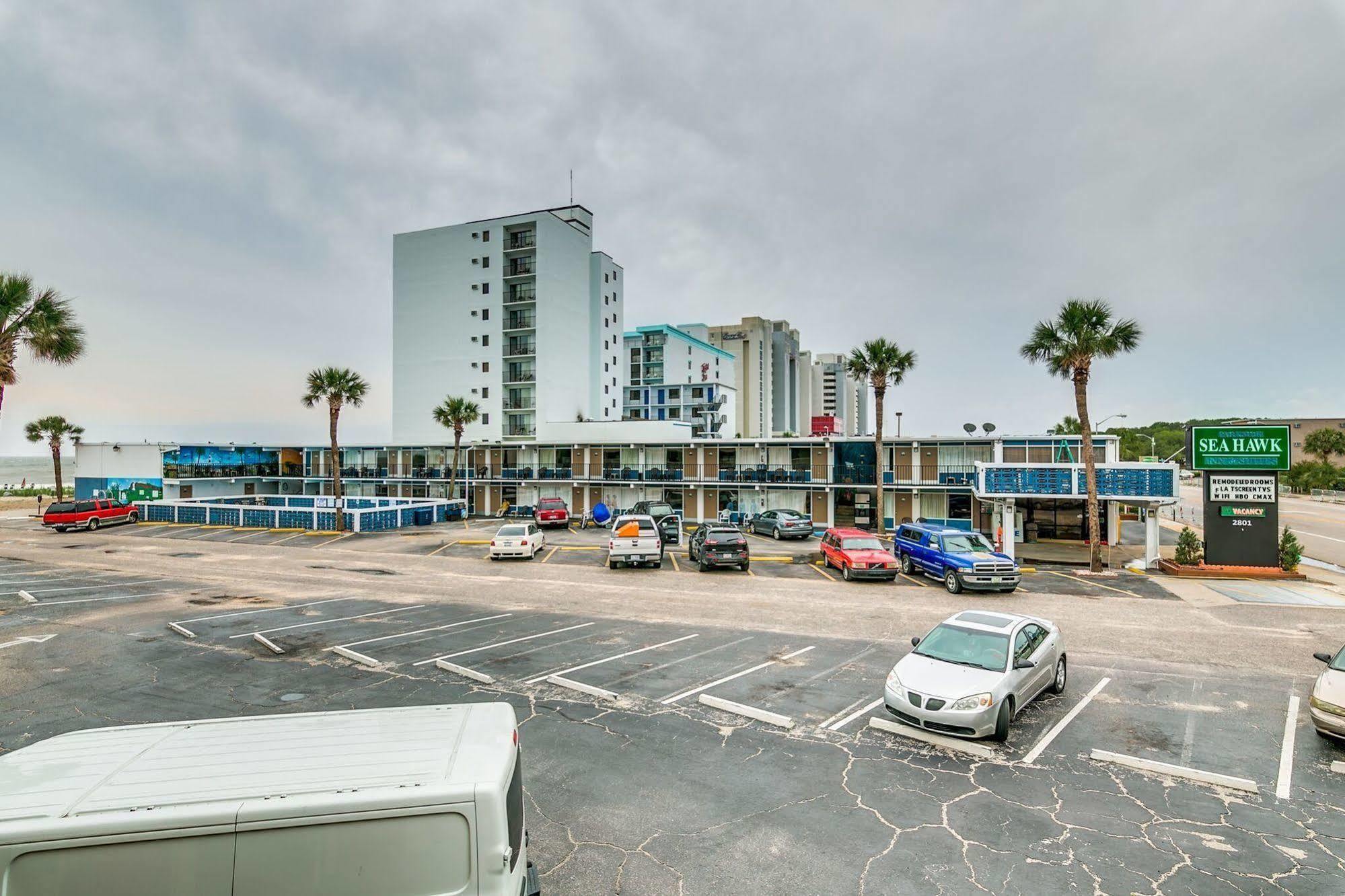 Sea Hawk Oceanfront Motel Myrtle Beach Bagian luar foto