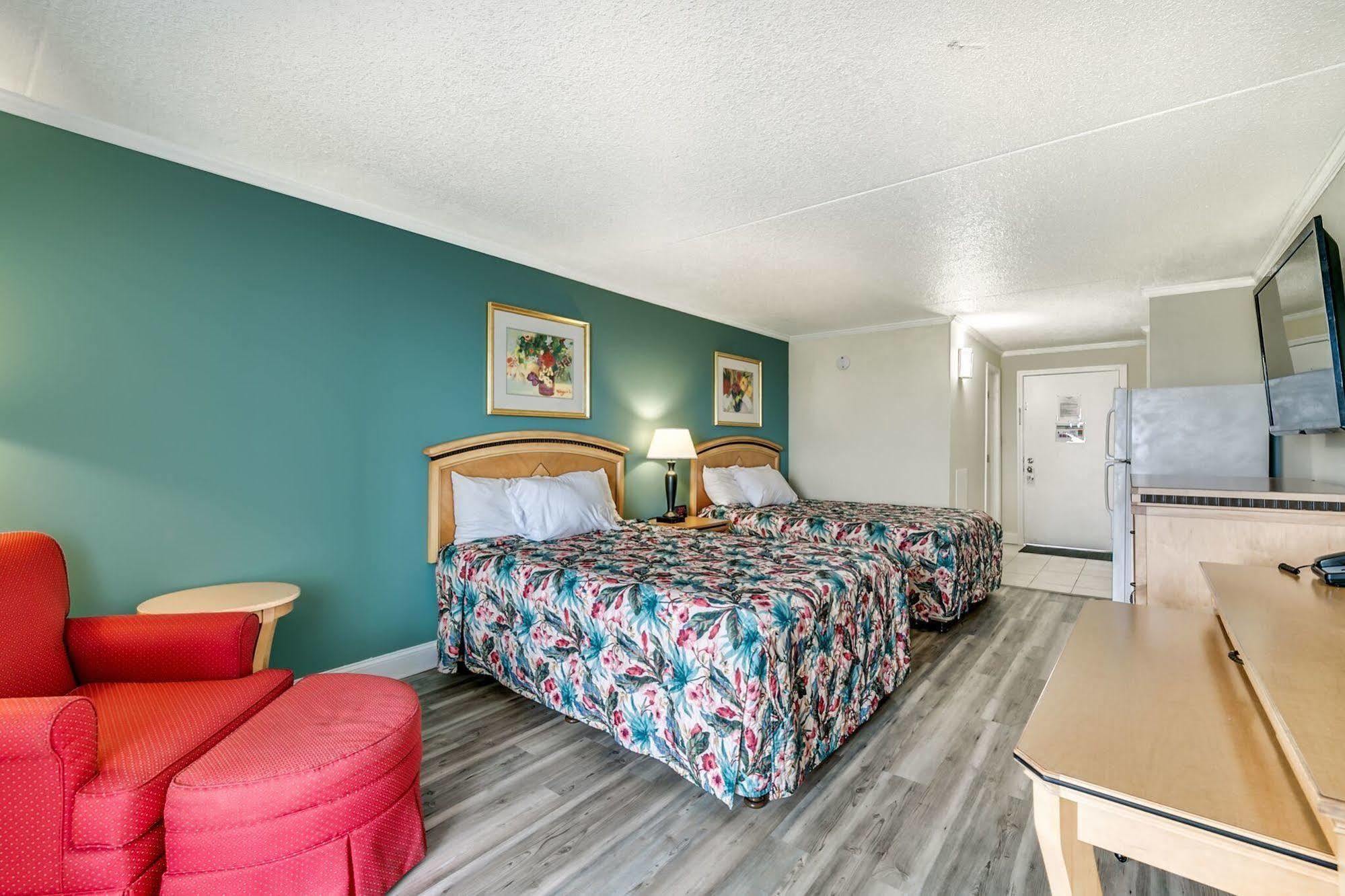 Sea Hawk Oceanfront Motel Myrtle Beach Bagian luar foto