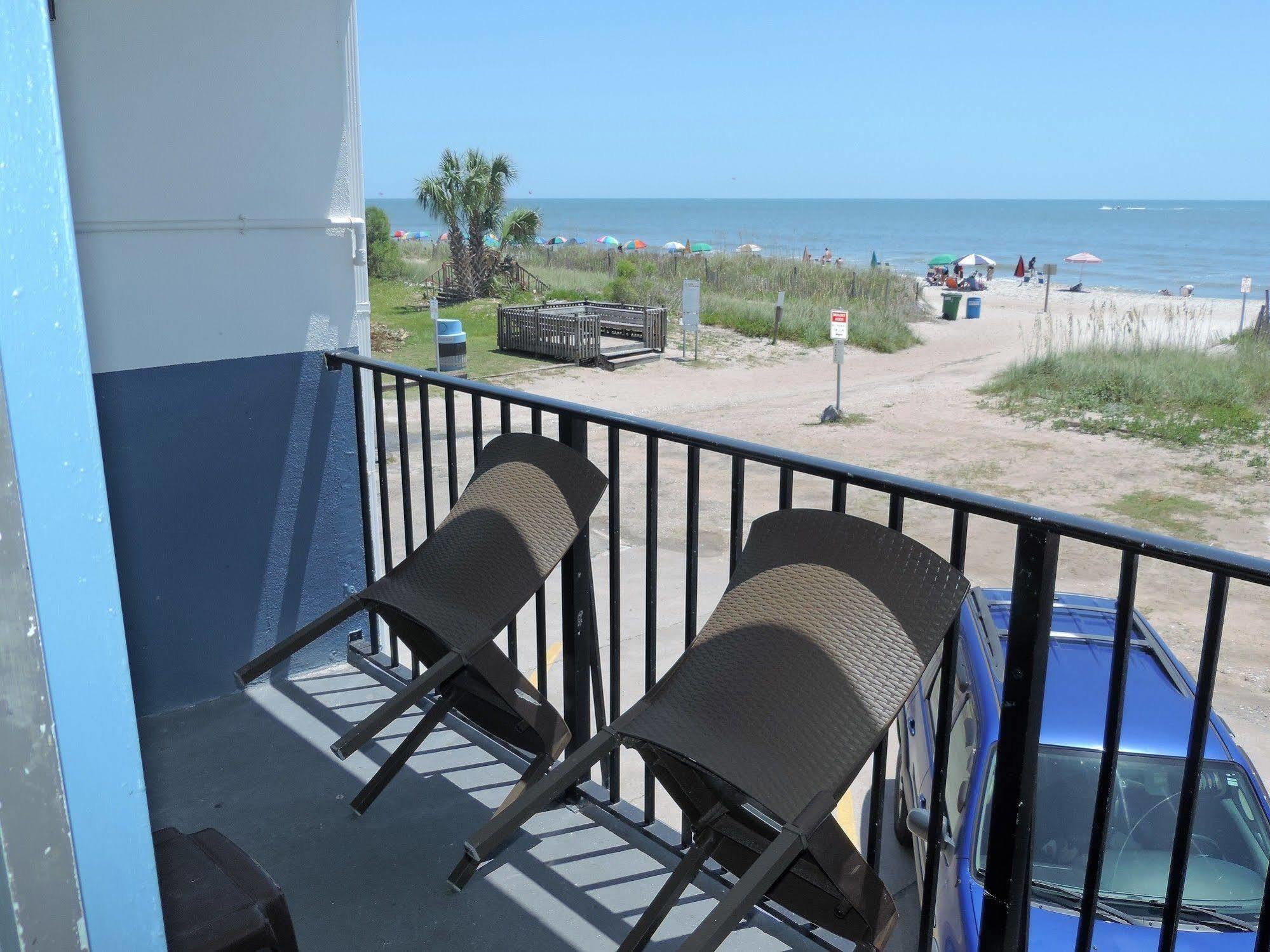 Sea Hawk Oceanfront Motel Myrtle Beach Bagian luar foto